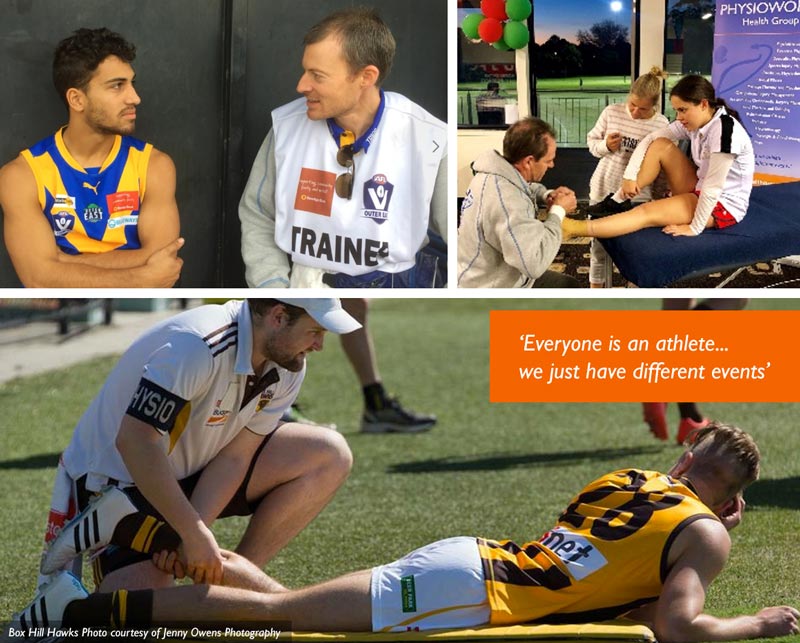 “Hang in there”! Physioworks continuing to support community sport clubs.