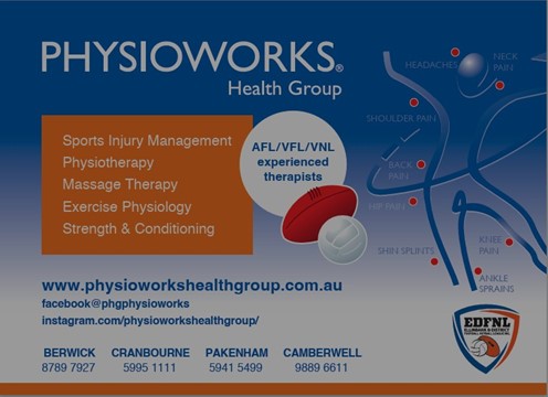 In our Community: Physioworks partner again with the EDFNL.