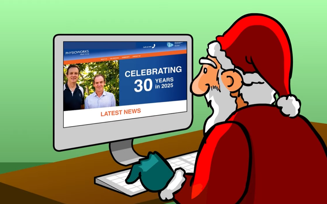 Season’s Greetings from Physioworks Health Group