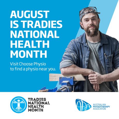 Physioworks prioritise tradies health & wellbeing.